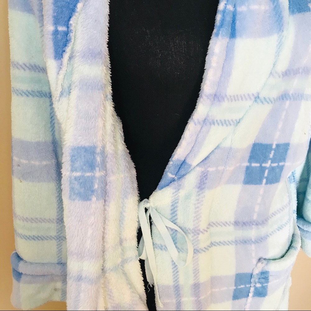 2/$20 Size S | Plaid Fleece Heavy Robe - Picture 13 of 15